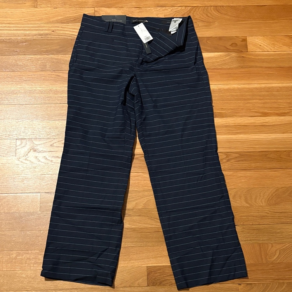 NWT Banana Republic Dark Blue Cropped Trousers